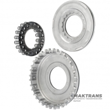 Piston (with return spring block) clutch FORWARD (B3) Brake NISSAN RE5R05A / JATCO JR507A — (height 35 mm, outer Ø 147.05 mm, inner Ø 62.10 mm)