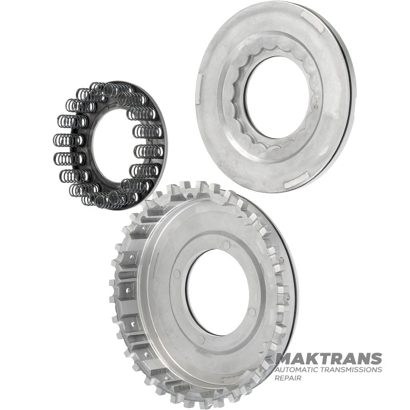 Piston (with return spring block) clutch FORWARD (B3) Brake NISSAN RE5R05A — (height 35 mm, outer Ø 147.05 mm, inner Ø 62.10 mm)