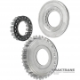 Piston (with return spring block) clutch FORWARD (B3) Brake NISSAN RE5R05A — (height 35 mm, outer Ø 147.05 mm, inner Ø 62.10 mm)