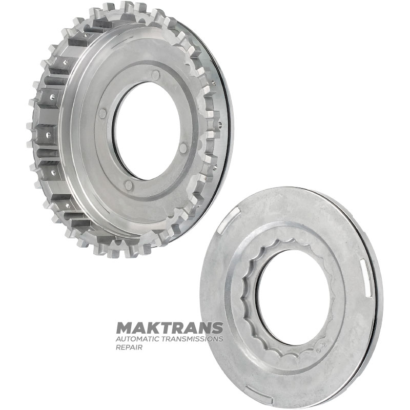 Piston (without return spring block) clutch FORWARD (B3) Brake NISSAN RE5R05A / JATCO JR507A — (height 35 mm, outer Ø 147.05 mm, inner Ø 62.10 mm)