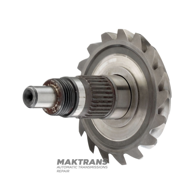 Hypoid pair of transfer case VAG DSG6 02E DQ250 0CN409201 0CN409403 0CN409148 – 17 teeth (outer Ø 101.80 mm) / 27 teeth (outer Ø 124.65 mm)