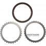 Set of steel and friction discs of the torque converter ZF 8HP45 8HP50 / DODGE CHRYSLER 845RE 850RE - 1 friction disc (total thickness of the set 9.50 mm)