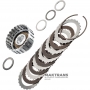 Drum (assembled with discs) HIGH / LOW REVERSE NISSAN RE5R05A RE7R01A / JATCO JR507A JR710E - drum height 67 mm, 5 friction discs (total thickness of the kit 24.15 mm)