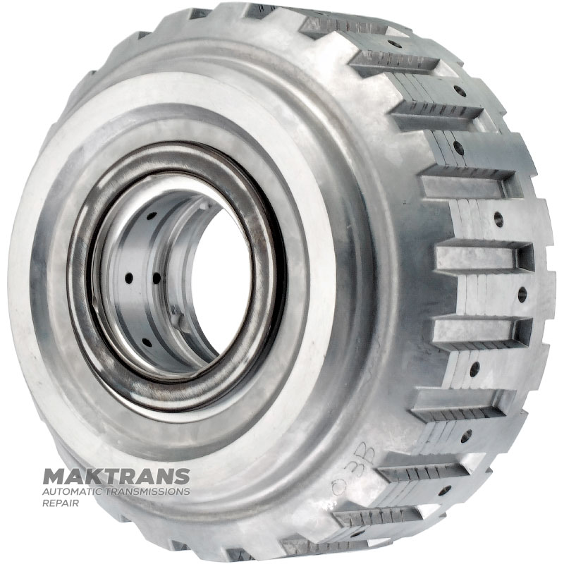 Drum (assembled with discs) HIGH / LOW REVERSE NISSAN RE5R05A RE7R01A / JATCO JR507A JR710E - drum height 67 mm, 5 friction discs (total thickness of the kit 24.15 mm)