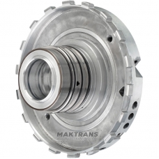 Center Caliper / Drum Hub DIRECT Clutch NISSAN RE5R05A RE7R01A / JATCO JR710E JR507A - 5 Oil Channels, Overall Height 81mm