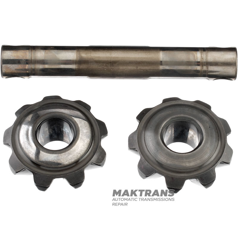 Chevrolet Corvette C5 GM 4L60 differential pinion kit - 2 pinions in a set (9 teeth per pinion), pinion axle length 129 mm, axle outer Ø 18.90 mm