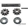 Set of differential satellites Hyundai / KIA A8MF1 429104G000 - 2 satellites (10 teeth, outer Ø 49 mm, inner Ø 18.05 mm), satellite axis (length 108 mm, outer Ø 17.95 mm)
