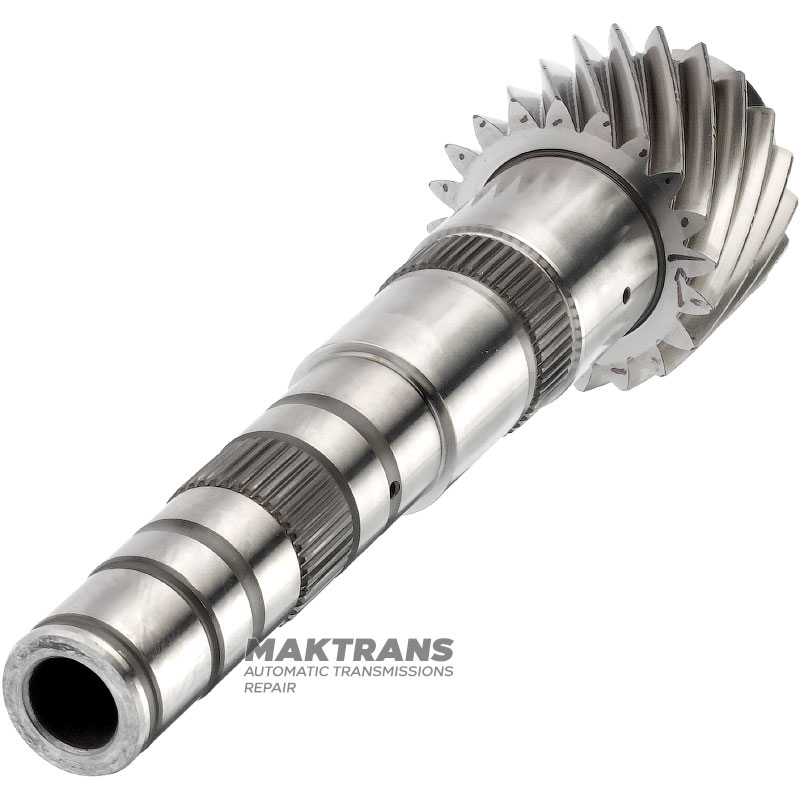 Differential drive shaft No.2 VAG DSG DQ381 0GC - overall height 271 mm, differential drive gear 20 teeth (ext.Ø 68.20 mm)