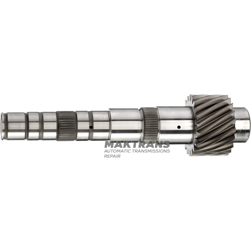Differential drive shaft No.2 VAG DSG DQ381 0GC - overall height 271 mm, differential drive gear 20 teeth (ext.Ø 68.20 mm)
