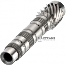 Differential drive shaft No.1 VAG DSG DQ381 0GC - overall height 244 mm, differential drive gear 15 teeth (ext.Ø 52.20 mm)