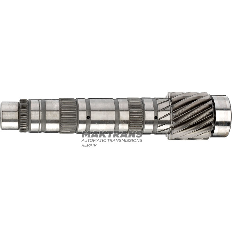 Differential drive shaft No.1 VAG DSG DQ381 0GC - overall height 244 mm, differential drive gear 15 teeth (ext.Ø 52.20 mm)