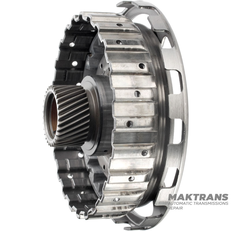 OVERDRIVE Clutch Drum (2 friction discs) / OVERDRIVE planetary sun gear (31 teeth, outer Ø 41.40 mm) — Aisin Warner 30-40LE, 30-80LE