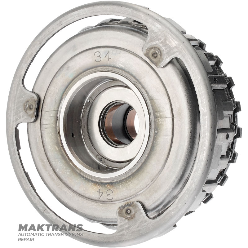 OVERDRIVE Clutch Drum (2 friction discs) / OVERDRIVE planetary sun gear (31 teeth, outer Ø 41.40 mm) — Aisin Warner 30-40LE, 30-80LE