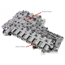 Valve body with solenoids Mercedes-Benz 725.0 9G-Tronic NAG3 R7252770801 R7252774401 R7252772001