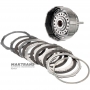 Drum FORWARD Clutch TOYOTA A340E / A340F 3570122050 - 5 friction discs (total thickness of the set 23.10 mm)