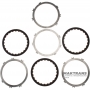 Set of steel and friction discs OVERDRIVE BRAKE Aisin Warner 30-40LE, 30-80LE / TOYOTA A340 A343 - 3 friction discs (total thickness of the set 16.70 mm)