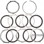 Set of steel and friction discs OVERDRIVE BRAKE Aisin Warner 30-40LE, 30-80LE / TOYOTA A340 A343 - 5 friction discs (total thickness of the set 25.05 mm)