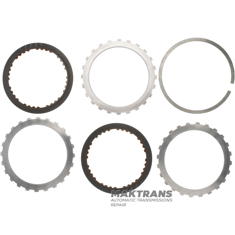 OVERDRIVE Clutch Drum (2 friction discs) / OVERDRIVE planetary sun gear (33 teeth, outer Ø 43.30 mm) —3563330040 3460150010 Aisin Warner 30-40LE, 30-80LE / TOYOTA A340 A343