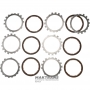 Set of steel and friction discs LOW-REVERSE BRAKE Aisin Warner 30-40LE, 30-80LE / TOYOTA A340 A343 - 6 friction discs (total thickness of the set 25.75 mm)