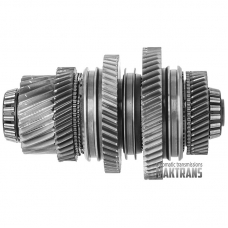 Differential drive shaft No. 2 Mercedes-Benz DCT 724.0 — 26 teeth (outer Ø 92 mm), 43 teeth (outer Ø 107.50 mm, 2 sets), 49 teeth (outer Ø 128.50 mm), 61 teeth (outer Ø 145.50 mm, 2 sets), 44 teeth (outer Ø 96 mm, 2 sets)
