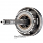 Input shaft / planetary gear OVERDRIVE Aisin Warner 30-40LE, 30-80LE / TOYOTA A343 - input shaft length 208 mm (20 splines, outer Ø 21.30 mm), 4 satellites (32 teeth, width 14.40 mm)