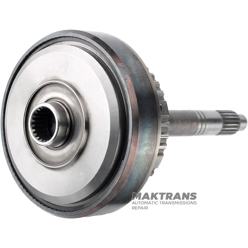 Input shaft / planetary gear OVERDRIVE Aisin Warner 30-40LE, 30-80LE / TOYOTA A343 - input shaft length 208 mm (20 splines, outer Ø 21.30 mm), 4 satellites (32 teeth, width 14.40 mm)
