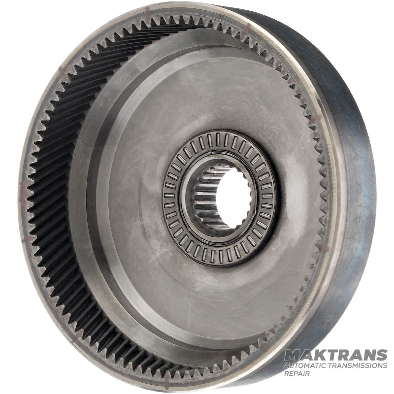Input shaft / planetary gear OVERDRIVE Aisin Warner 30-40LE, 30-80LE / TOYOTA A343 - input shaft length 208 mm (20 splines, outer Ø 21.30 mm), 4 satellites (32 teeth, width 14.40 mm)