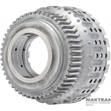 Drum (empty, without discs) DIRECT CLUTCH NISSAN (INFINITY) RE5R05A JR507E JR509E / JATCO RE5R05A RE7R01A 3150090X0B - for a pack of 6 friction discs, height from piston to retaining ring 28 mm