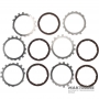Set of steel and friction discs LOW-REVERSE BRAKE Aisin Warner 30-40LE, 30-80LE / TOYOTA A340 A343 - 5 friction discs (total thickness of the set 22.60 mm, thickness of the support disc 4.60 mm)