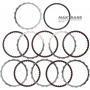 Set of steel and friction discs B1 Reverse Brake RE5R05A 3166295X00 - 5 friction discs (40 teeth per disc), total thickness of the set 23.90 mm