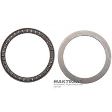 Thrust needle bearing NISSAN (INFINITY) RE5R05A 3140790X04 — (74.75 x 59.95 x 2.80) — is installed between the hub and the brake band drum
