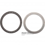 Thrust needle bearing NISSAN (INFINITY) RE5R05A 3140790X04 — (74.75 x 59.95 x 2.80) — is installed between the hub and the brake band drum