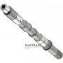 Output shaft RE5R05A / RE7R01A—overall length 452 mm, 32 splines (outside Ø 32.40 mm, L35 mm), 36 splines (outside Ø 37.65 mm, L20 mm), 32 splines (outside Ø 33.65 mm, L56 mm)