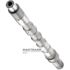 Output shaft RE5R05A / RE7R01A—overall length 459 mm, 32 splines (outside Ø 32.40 mm, L35 mm), 36 splines (outside Ø 37.80 mm, L20 mm), 32 splines (outside Ø 33.70 mm, L35 mm)