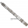 Output shaft RE5R05A / RE7R01A—overall length 405 mm, 32 splines (outside Ø 32.65 mm, L40 mm), 36 splines (outside Ø 36.70 mm, L25 mm), 37 splines (outside Ø 38.10 mm, L43.50 mm)