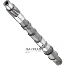 Output shaft RE5R05A / RE7R01A—overall length 459 mm, 30 splines (outside Ø 31.40 mm, L35 mm), 36 splines (outside Ø 37.60 mm, L20 mm), 32 splines (outside Ø 33.60 mm, L50 mm)