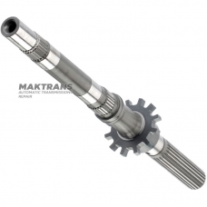 Output shaft Aisin Warner 30-40LE / TOYOTA A340 - total shaft length 465 mm, splines on shaft 24 splines (outer Ø 25.85 mm, L23 mm), 28 splines (outer Ø 30.30 mm, L19 mm), 23 splines (outer Ø 30.80 mm, L122 mm)