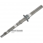 Output shaft Aisin Warner 30-40LE / TOYOTA A340 - total shaft length 465 mm, splines on shaft 24 splines (outer Ø 25.85 mm, L23 mm), 28 splines (outer Ø 30.30 mm, L19 mm), 23 splines (outer Ø 30.80 mm, L122 mm)