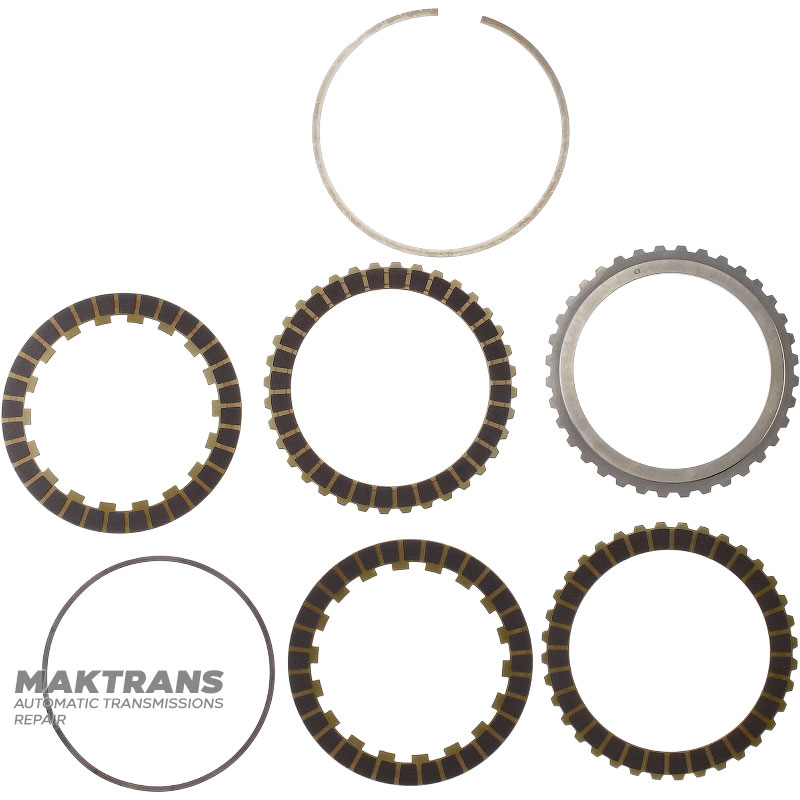 Hyundai / KIA A8MF1 A8LF1 Steel and Friction Disc Set - Removed from New Torque Converter