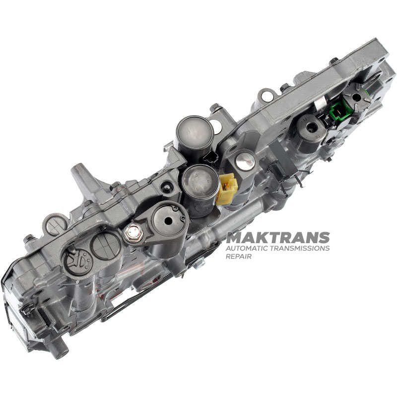 Valve body complete with solenoids (not tested) TOYOTA A340E / A340F - removed from transmission marked (35010-35A00 / 35000-35A20), TOYOTA TACOMA (TRN220L-TRPDKA), Engine: (2TRFE) 2700CC 16-VALVE DOHC EFI