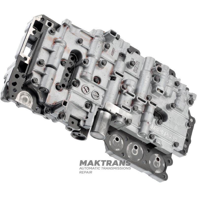 Valve Body Assy w/ Solenoids (Untested) TOYOTA A340E/A340F - Removed from Transmission Marked (35010-34290/35000-34270), TOYOTA SEQUOIA (UCK35L-GKSSKA, UCK35L-GKSLKA), Engine: (2UZFE) 4700CC 32-VALVE DOHC EFI
