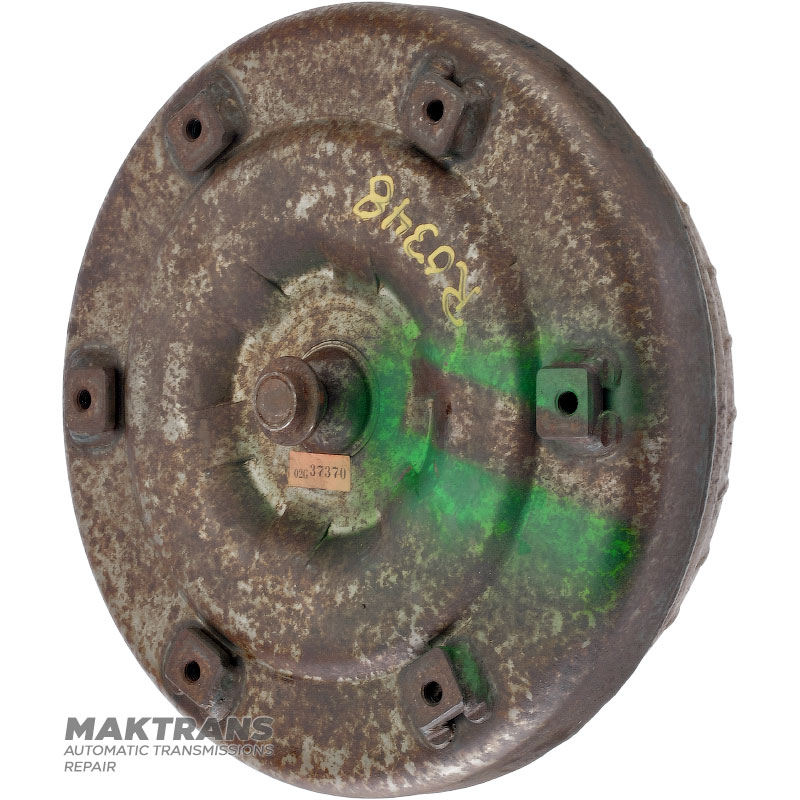 Torque converter (non-restored, removed from used transmission) TOYOTA A340E / A340F 3200035150, 3200035210 - removed from transmission with marking (35010-3G270 / 35000-3G320)