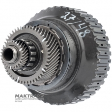 Primary shaft / clutch VAG CVT VL380 0AW 0AW323911AQ - 27 teeth (ext.Ø 42.45 mm, 1 notch) / 48 teeth (ext.Ø 89.15 mm, 3 notches), 7 friction discs (total thickness of the set 31 mm)