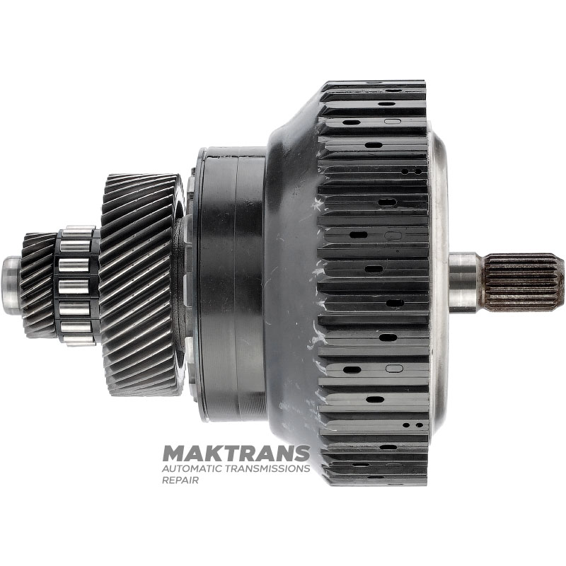 Primary shaft / clutch VAG CVT VL380 0AW - 27 teeth (ext.Ø 42.45 mm, 1 notch) / 48 teeth (ext.Ø 89.15 mm, 3 notches), 7 friction discs (total thickness of the set 31 mm)