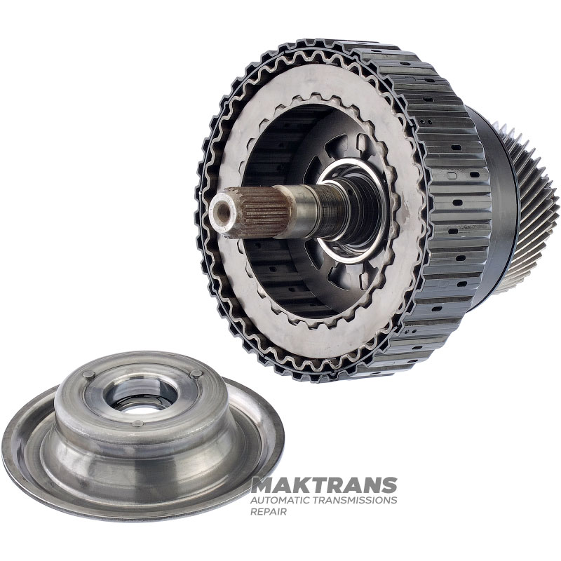 Primary shaft / clutch VAG CVT VL380 0AW - 27 teeth (ext.Ø 42.45 mm, 1 notch) / 48 teeth (ext.Ø 89.15 mm, 3 notches), 7 friction discs (total thickness of the set 31 mm)