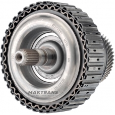 Primary shaft / clutch VAG CVT VL380 0AW - 27 teeth (ext.Ø 42.45 mm, 1 notch) / 48 teeth (ext.Ø 89.15 mm, 3 notches), 6 friction discs (total thickness of the set 31.80 mm)