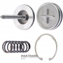 Piston (set) of brake band B1 Brake TG-81SC / AWF8F45 / AF50-8 / U881E/F — (total length of rod 103.80 mm, outer Ø of piston 59.80 mm)