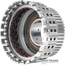 Drum DIRECT CLUTCH NISSAN (INFINITY) NISSAN (INFINITY) RE7R01A / JATCO JR710E JR711E 3150090X0B - 6 friction discs (24 teeth per disc), total thickness of the kit 29.45 mm