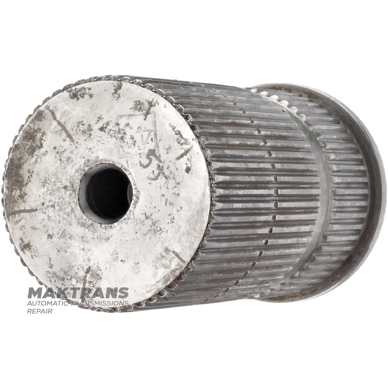 Output shaft ALLISON 4500RDS 29505605 29535216 - overall length 146.75 mm, 55 splines, shaft outer Ø 69.45 mm