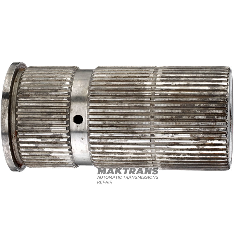 Output shaft ALLISON 4500RDS 29505605 29535216 - overall length 146.75 mm, 55 splines, shaft outer Ø 69.45 mm